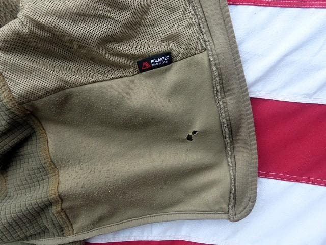 米軍実物　ポーラテックフリースジャケット　L-R　コヨーテ　ECWCS　162