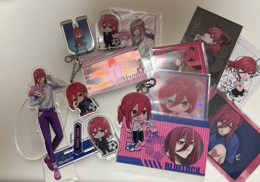千切豹馬 ブルーロック 缶バッジ キーホルダー等 まとめ売り