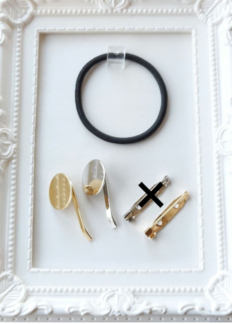 【1703】レジン　桜　ヘアゴム　ポニーフック　ブロ―チ　ハンドメイド