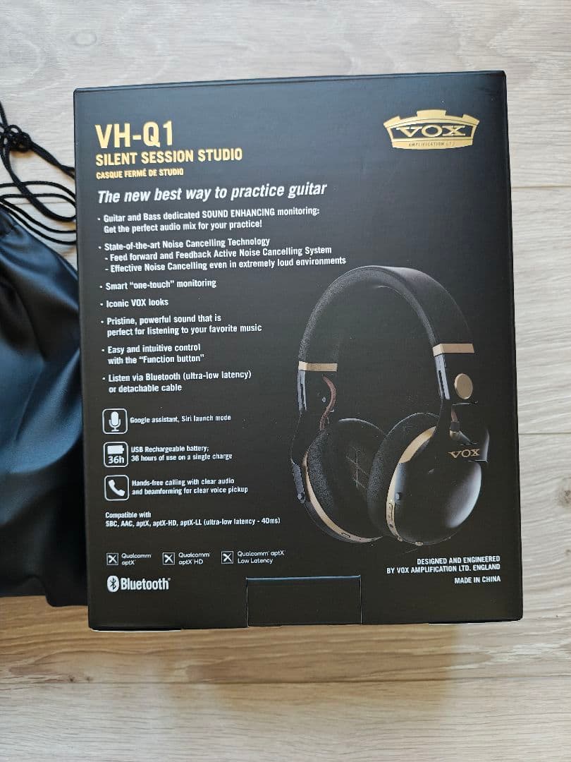 Vox VH-Q1 ワイヤレスヘッドホン