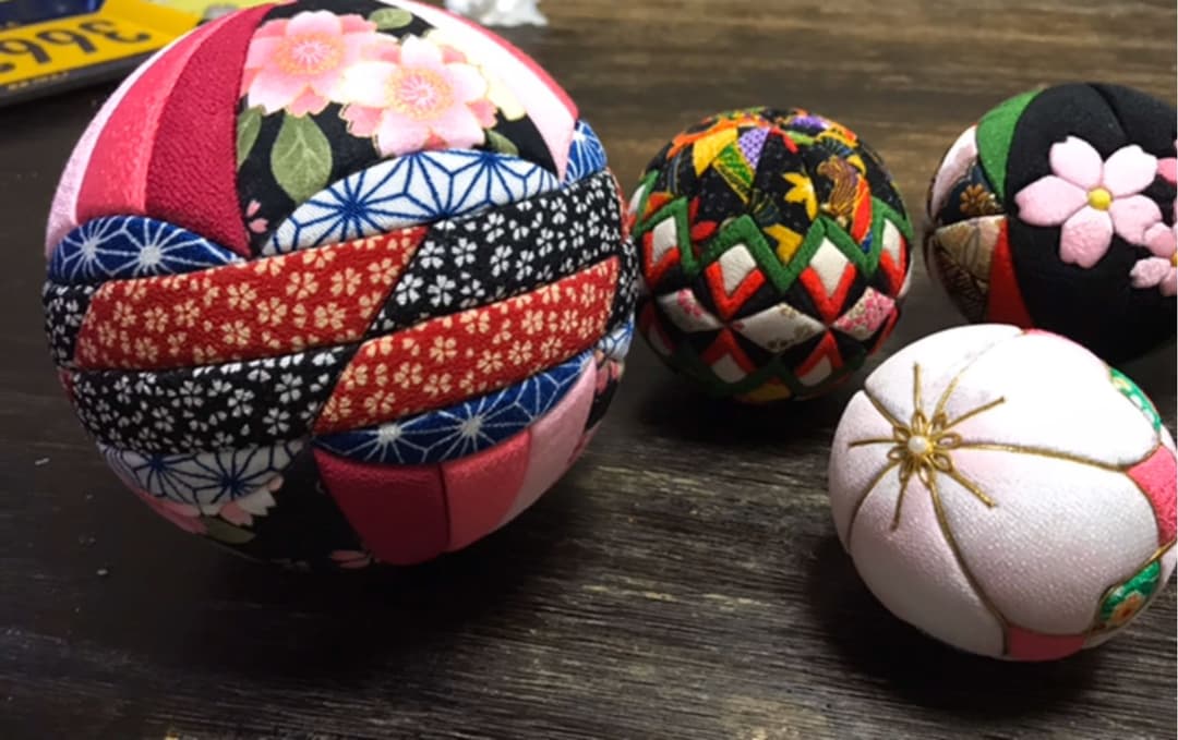 てまり　お祝い事　可愛い飾り　手毬　ハンドメイド