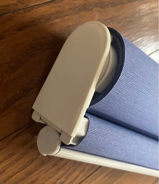 DIYタチカワブラインド　ロールスクリーン　プルコード式ブルー約172×250㎝