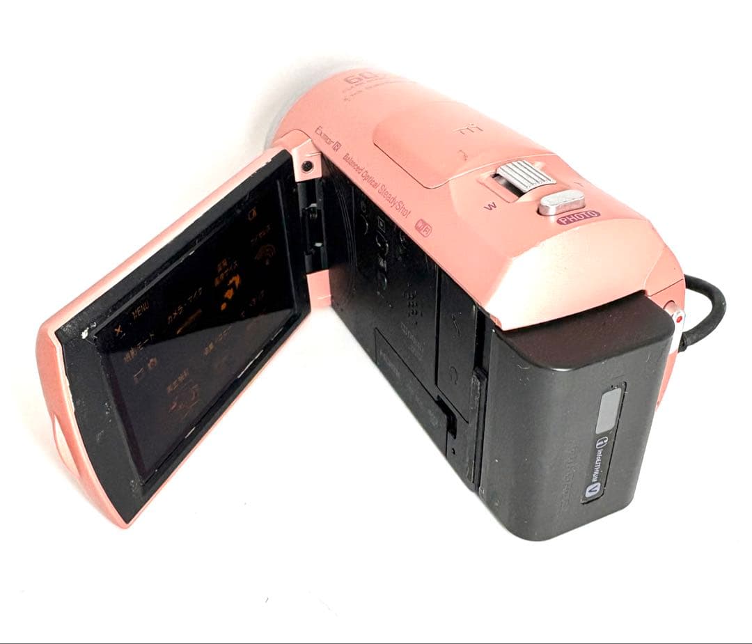 ソニー　SONY HDR-CX675 ピンク