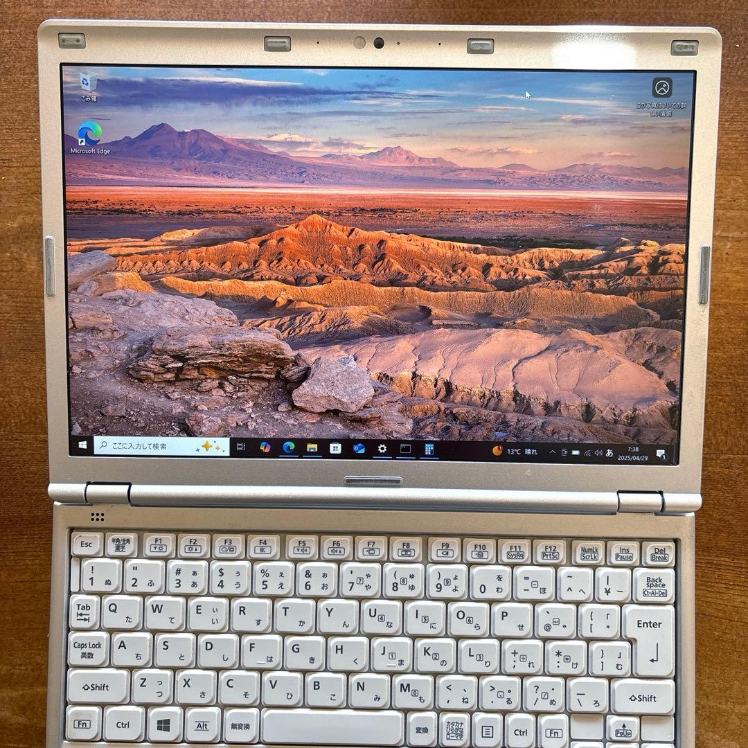 中古 パナソニックCF-SZ6 SSD新品バッテリー最大86%ホワイトスポット有