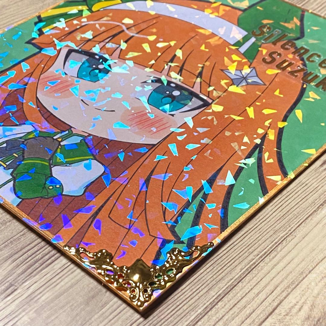 大きめサイズ＊ウマ娘 サイレンススズカ 手描きイラスト色紙