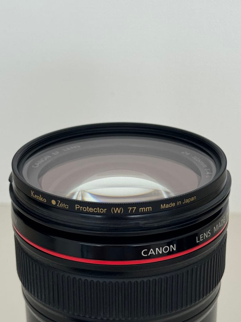 Canon EF24-105mm F4L IS USM ズームレンズ フード付