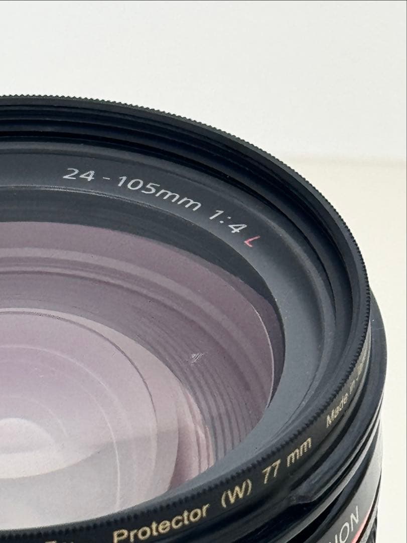 Canon EF24-105mm F4L IS USM ズームレンズ フード付