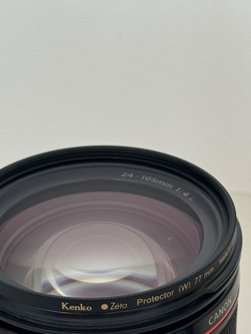 Canon EF24-105mm F4L IS USM ズームレンズ フード付