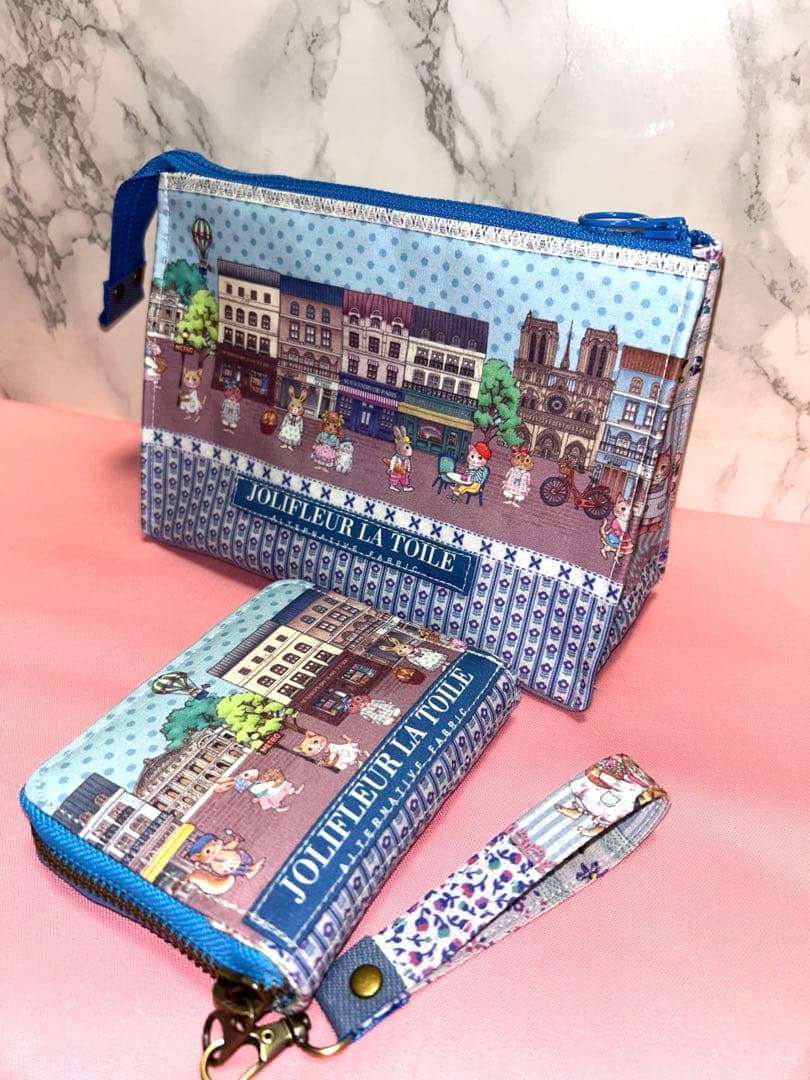 レオ様·͜·ᰔᩚジョリーフルール·͜·ᰔᩚミニウォレット＆テントポーチ•*¨*•.¸♬︎