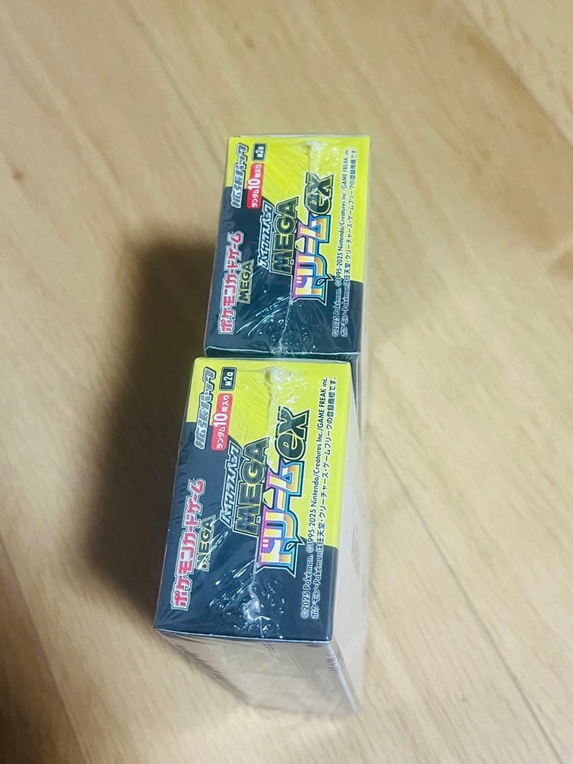 ポケモンカード MEGA ドリームEX & ブラック 4パックセット