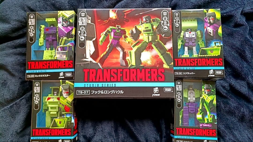 トランスフォーマー スタジオシリーズ デバスター(デバステーター) セット