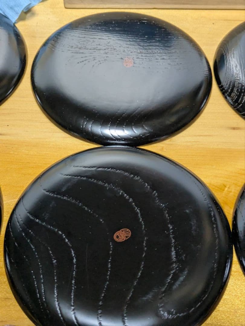 銘々皿　象彦　3　 漆器　 茶道具　 菓子皿　 小皿　 菓子器　 木製　 漆芸