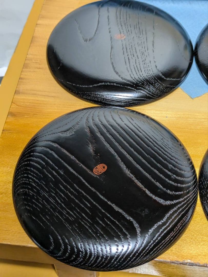 銘々皿　象彦　3　 漆器　 茶道具　 菓子皿　 小皿　 菓子器　 木製　 漆芸