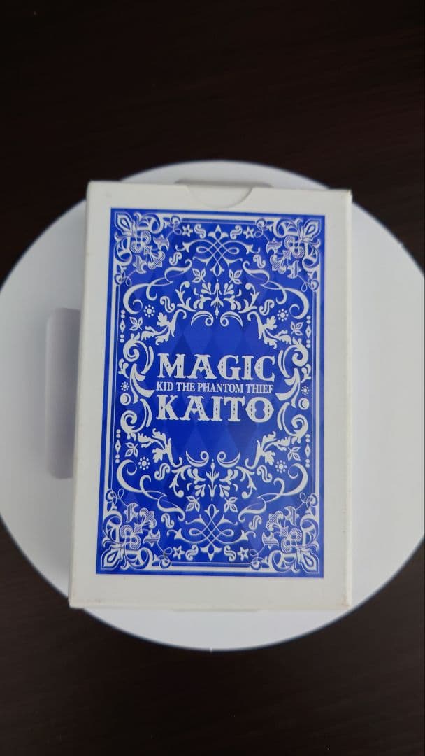 まじっく快斗　Blu-ray 怪盗キッド 缶ケース入りトランプ　1412個限定