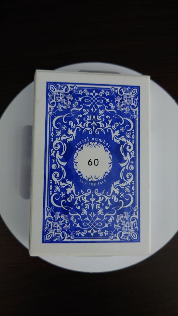 まじっく快斗　Blu-ray 怪盗キッド 缶ケース入りトランプ　1412個限定