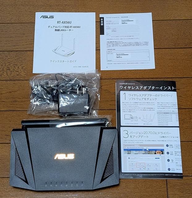 ★美品★ASUS RT-AX56U メッシュ Wi-Fi 6★