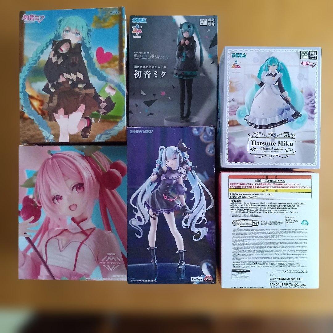 【新品未開封】初音ミク フィギュア６体セット