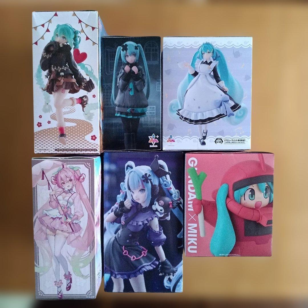 【新品未開封】初音ミク フィギュア６体セット