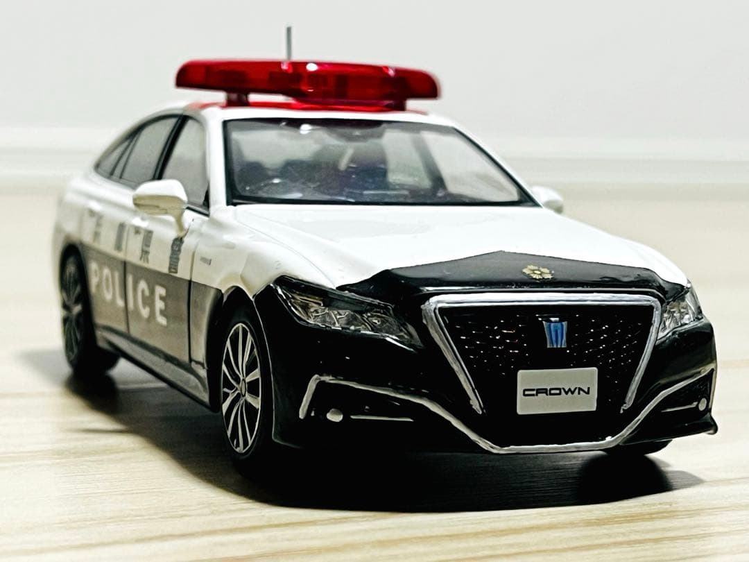 220系 クラウン　カラーサンプル　兵庫県警　パトカー仕様