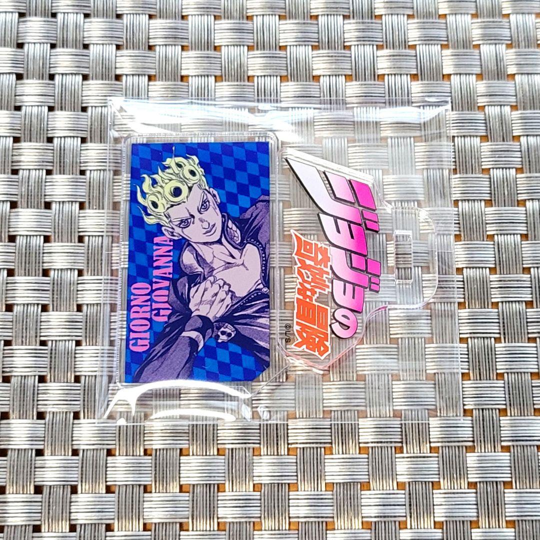 ジョジョの奇妙な冒険 ジョルノ コレクション缶バッジ アクリルキャラコレクション
