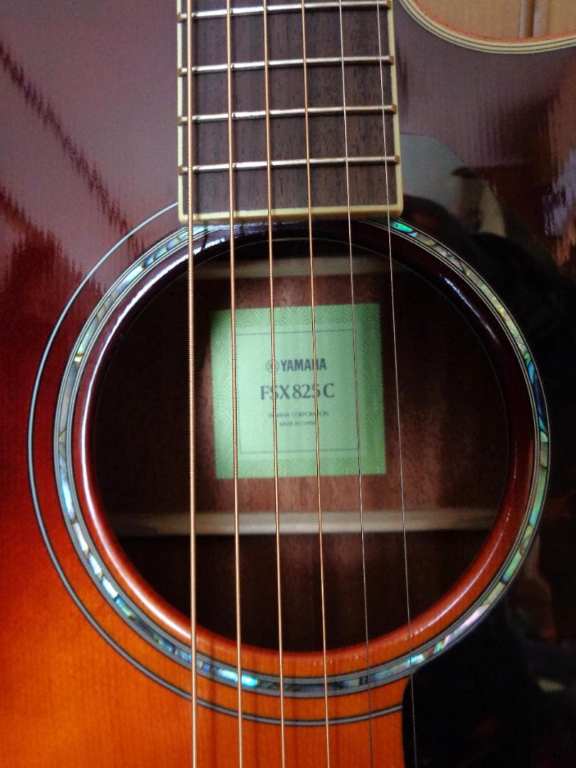 YAMAHA FSX825C　2025年製　超美品！　エレアコ　ギグバッグ付