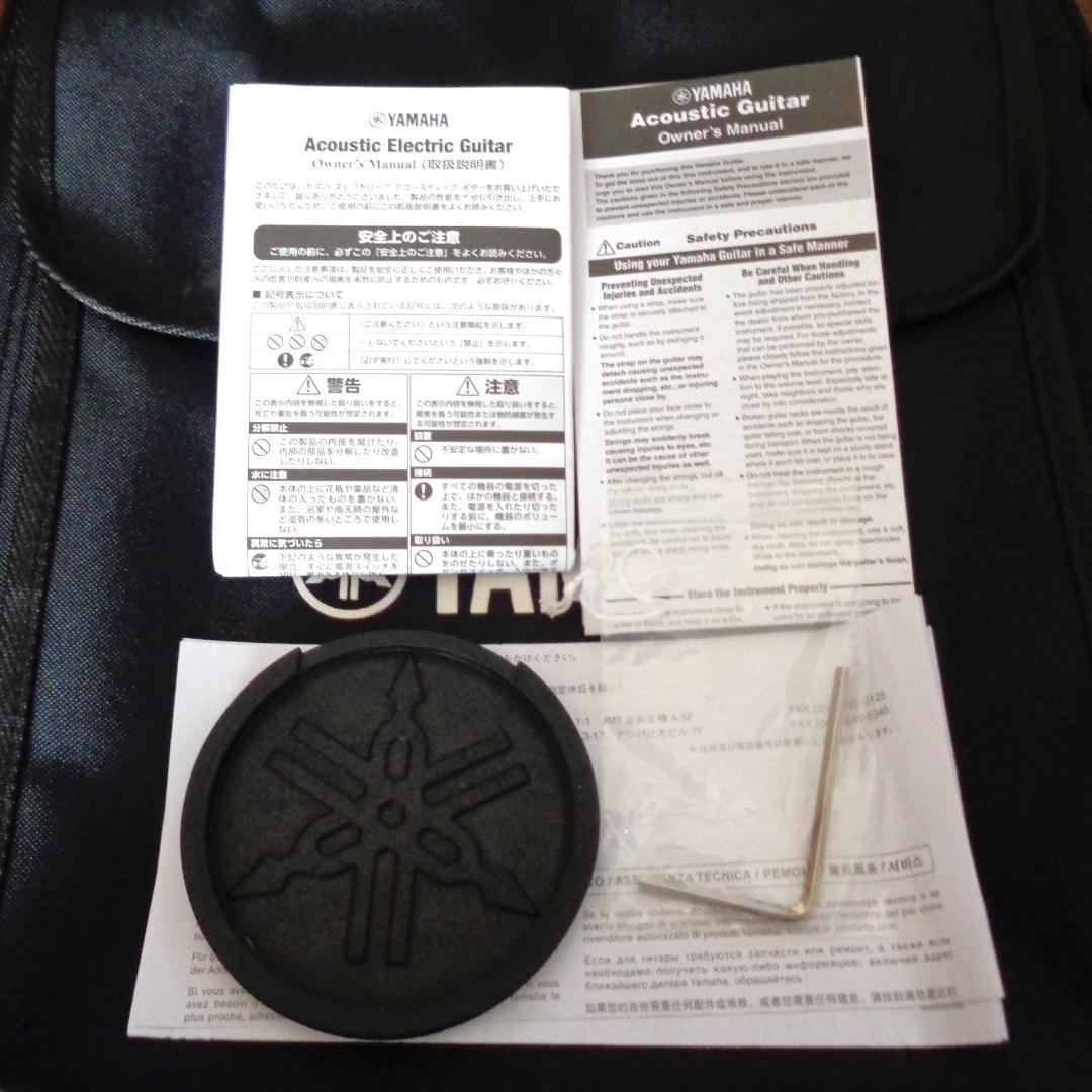 YAMAHA FSX825C　2025年製　超美品！　エレアコ　ギグバッグ付