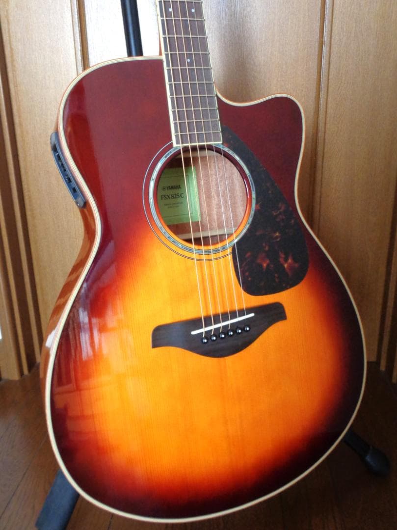 YAMAHA FSX825C　2025年製　超美品！　エレアコ　ギグバッグ付