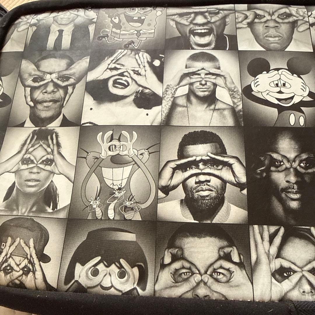 キャラクターコラージュデザインバッグ