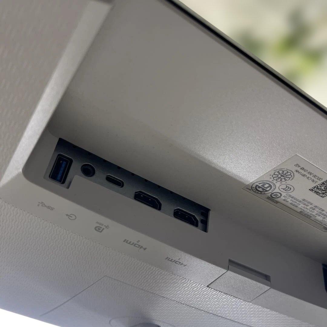 Dell S2722QC 27インチ 4K USB Type-Cモニター識別TV