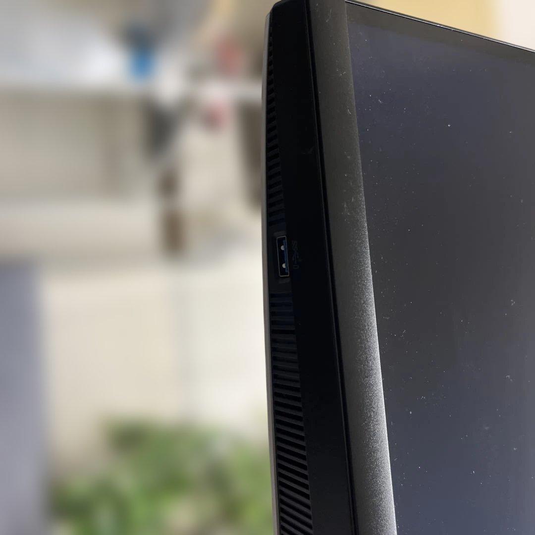 Dell S2722QC 27インチ 4K USB Type-Cモニター識別TV