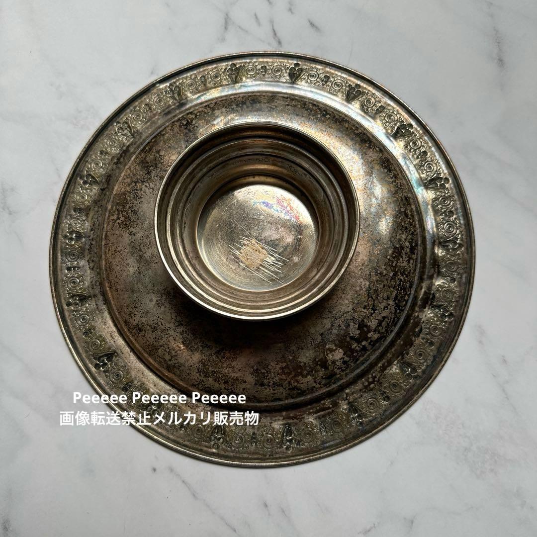 最終価格 パリ クリニャンクール 蚤の市 皿 シャビーシックvintage