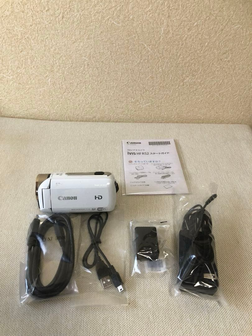 【美品】Canon IVIS HFR52 2014年製 ビデオカメラ本体