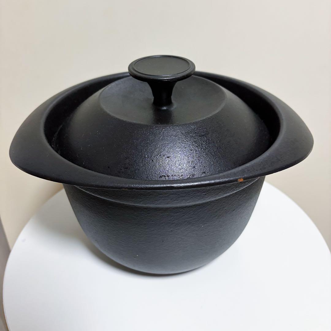野田琺瑯 KAMADO かまど ごはん釜 KMD-20 IH対応 廃盤品 鋳物