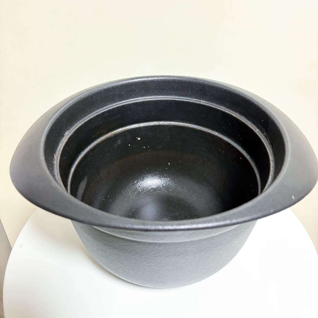 野田琺瑯 KAMADO かまど ごはん釜 KMD-20 IH対応 廃盤品 鋳物