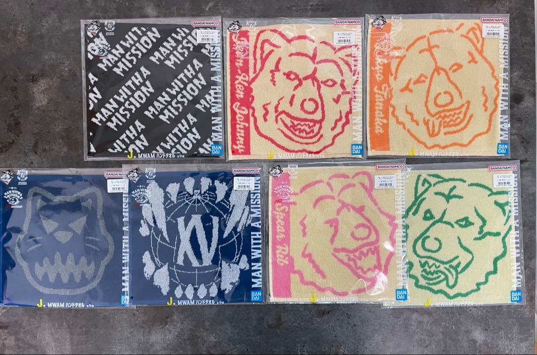 MAN WITH A MISSION 15th F賞1個、H賞1個、下位17個