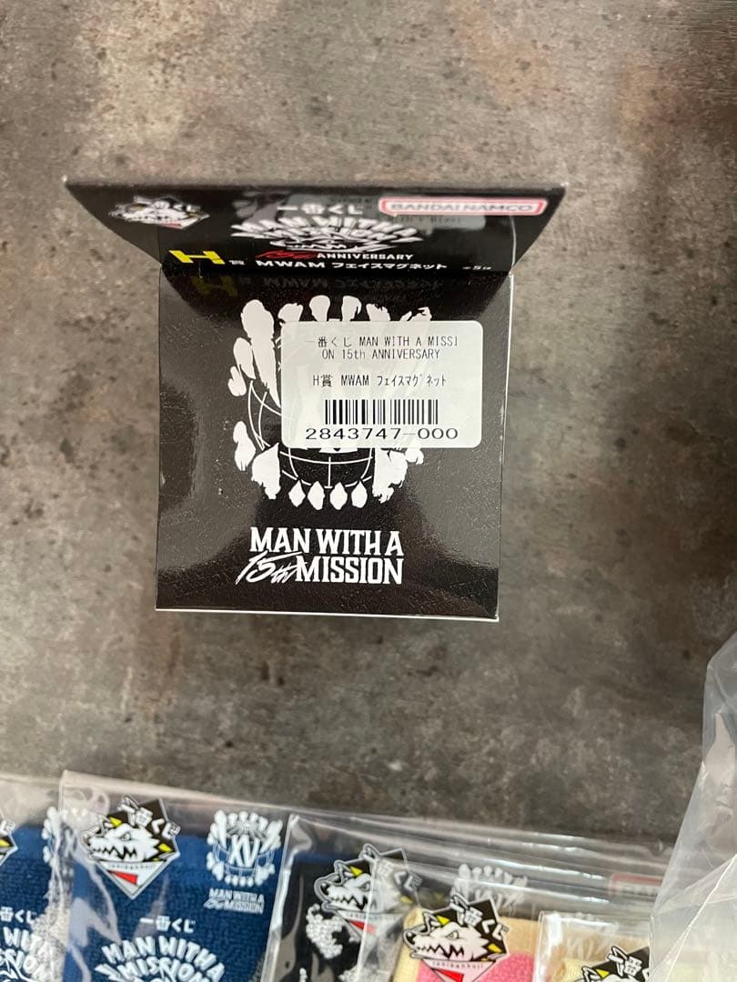 MAN WITH A MISSION 15th F賞1個、H賞1個、下位17個