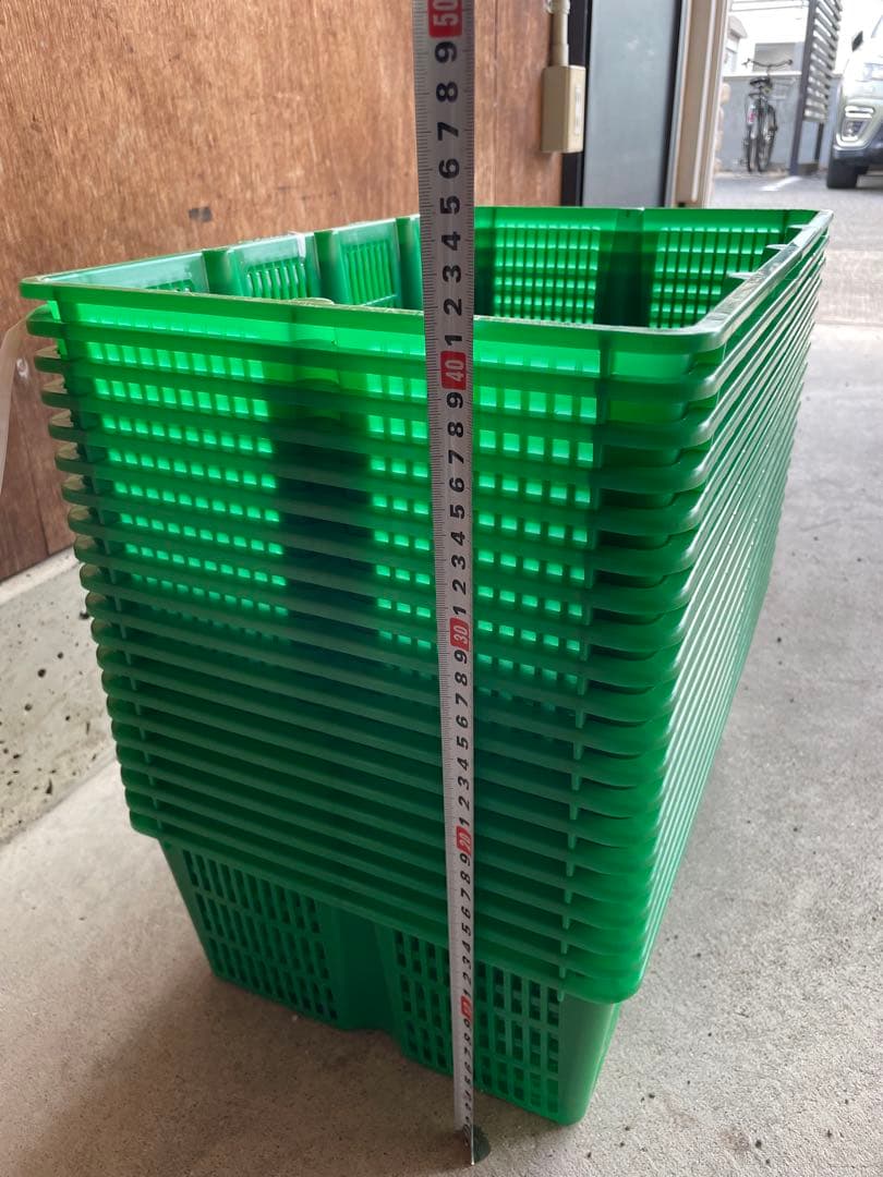 オクラ収穫用コンテナ