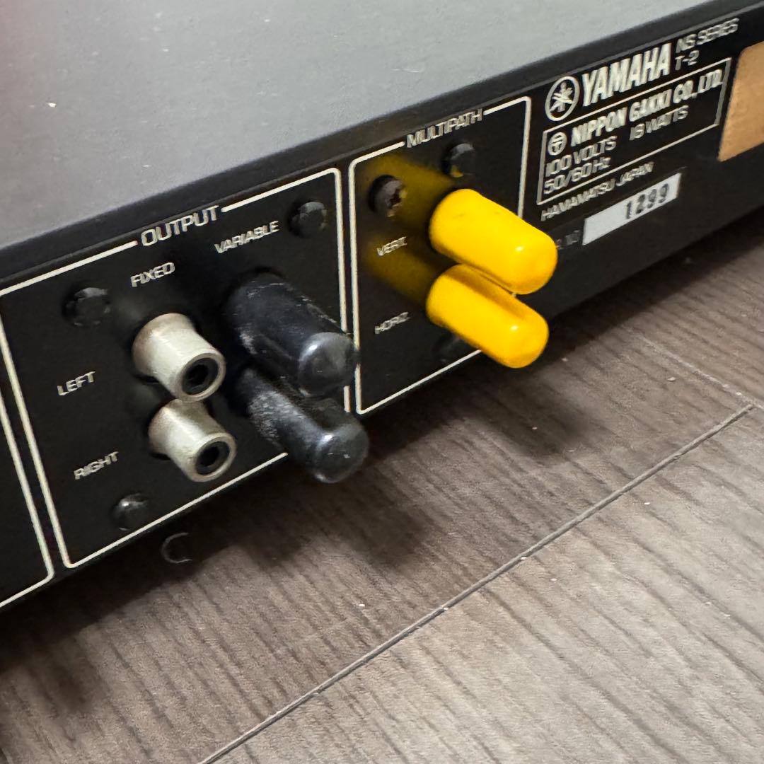 YAMAHA T-2 FMステレオチューナー 最高峰のアナログラジオ