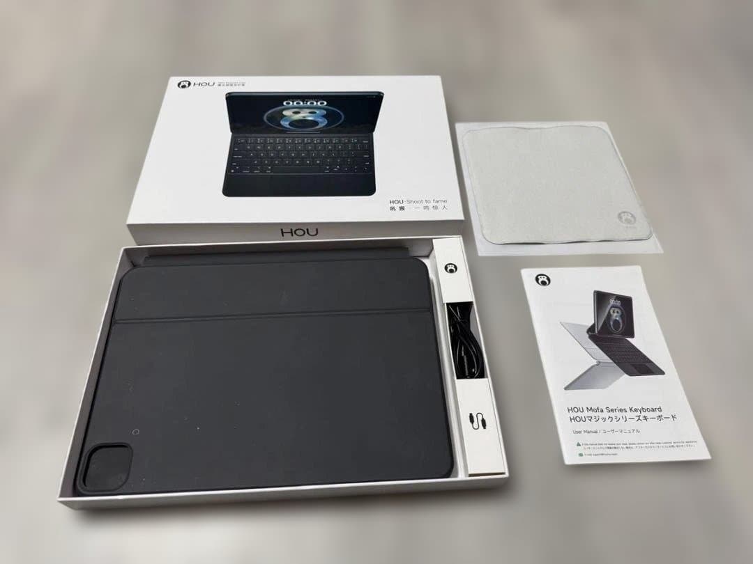 HOU マジックキーボード 日本語配列 11インチ 10.9インチ磁気吸着