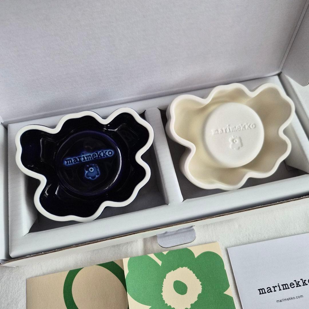 ウニッコ 60th ティーライトホルダー　キャンドルホルダー　2色セット