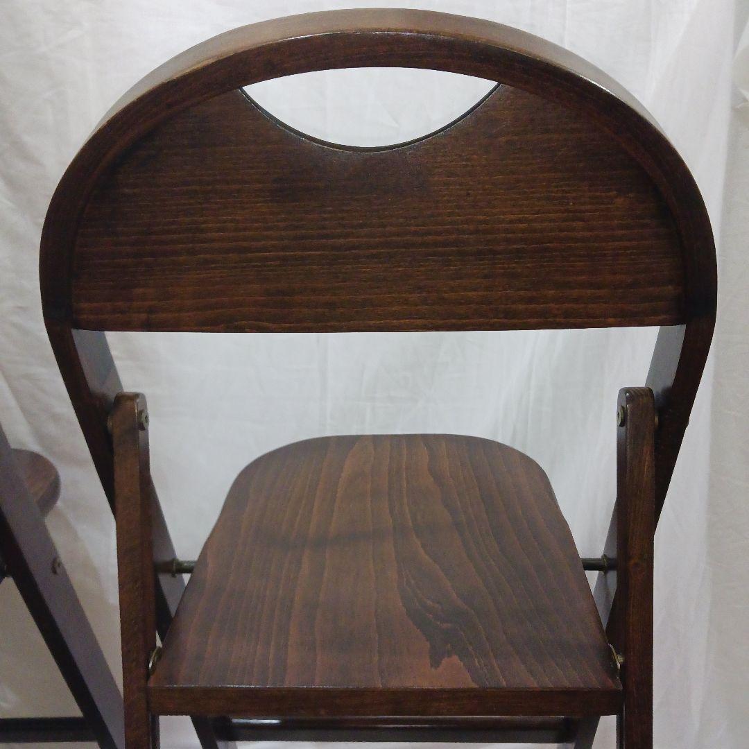 USAビンテージ ベントウッド フォールディングチェア 2脚セット 折畳み 椅子