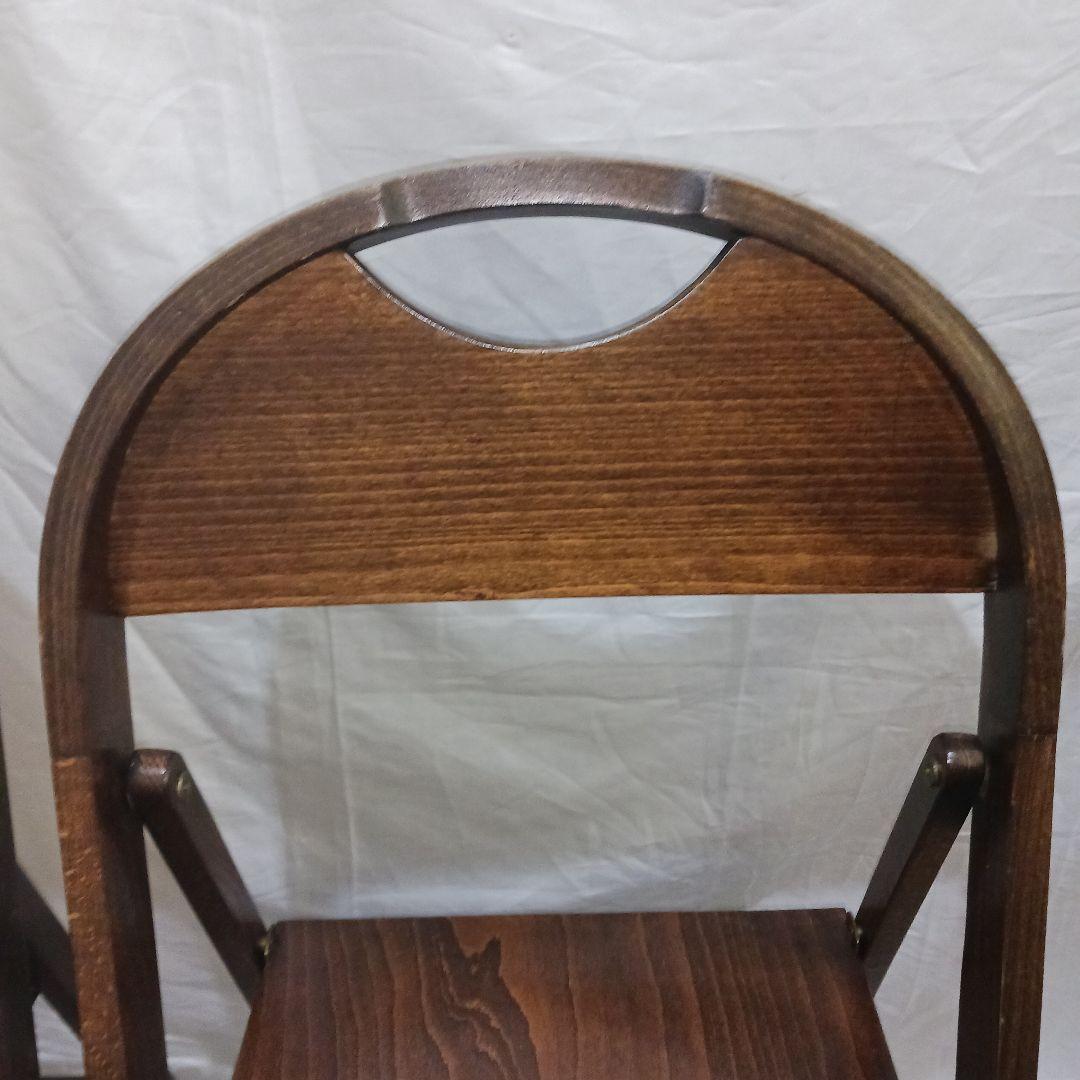 USAビンテージ ベントウッド フォールディングチェア 2脚セット 折畳み 椅子