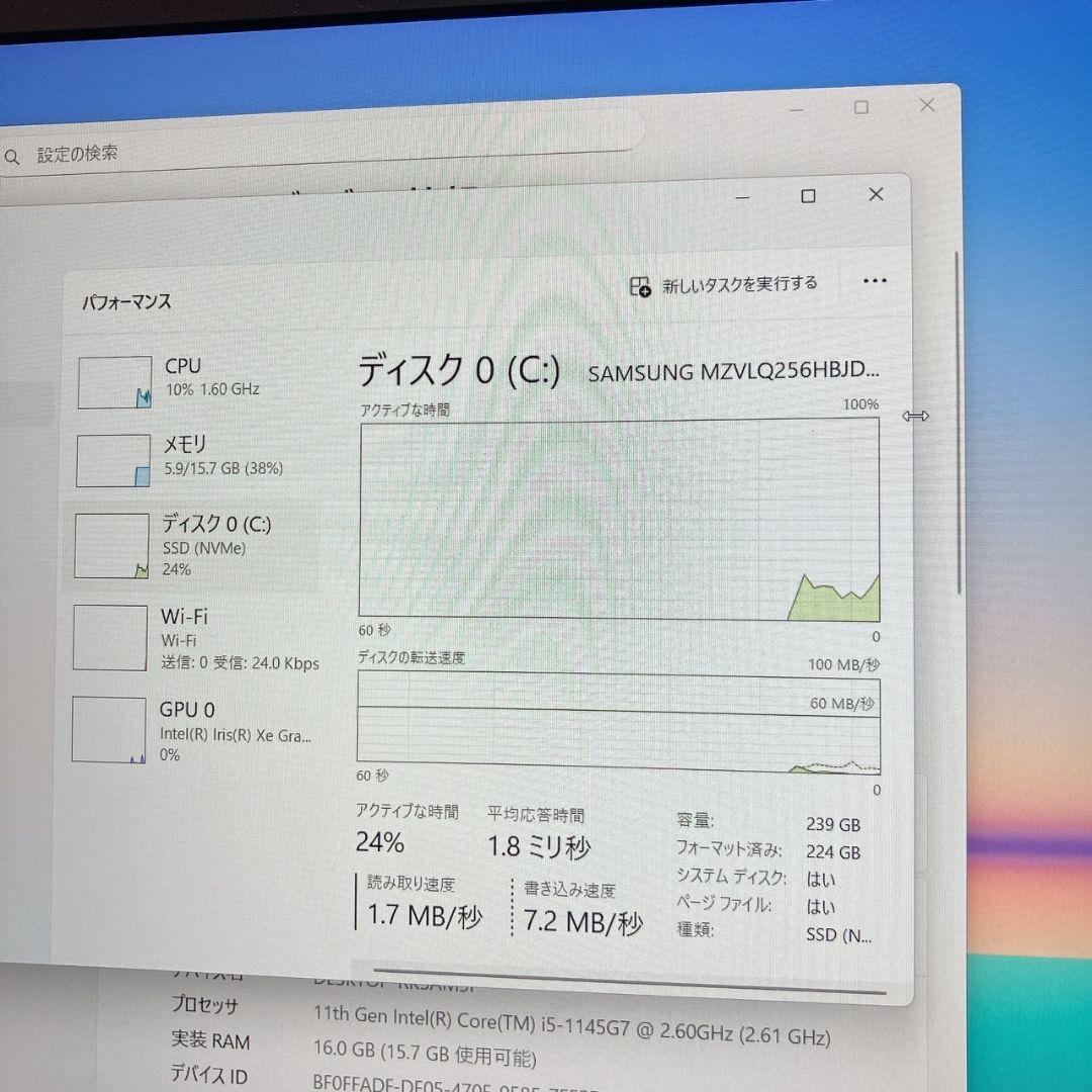 Windowsノート本体 Let's note CF-SV1 Core i5-1145G7 /256/16