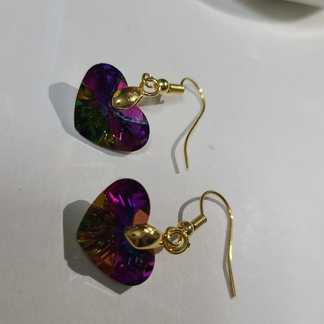 ハンドメイドピアス1606