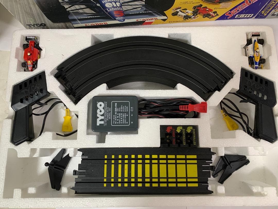 TYCO ナイジェルマンセル F1 スロットカー S-111 箱付き