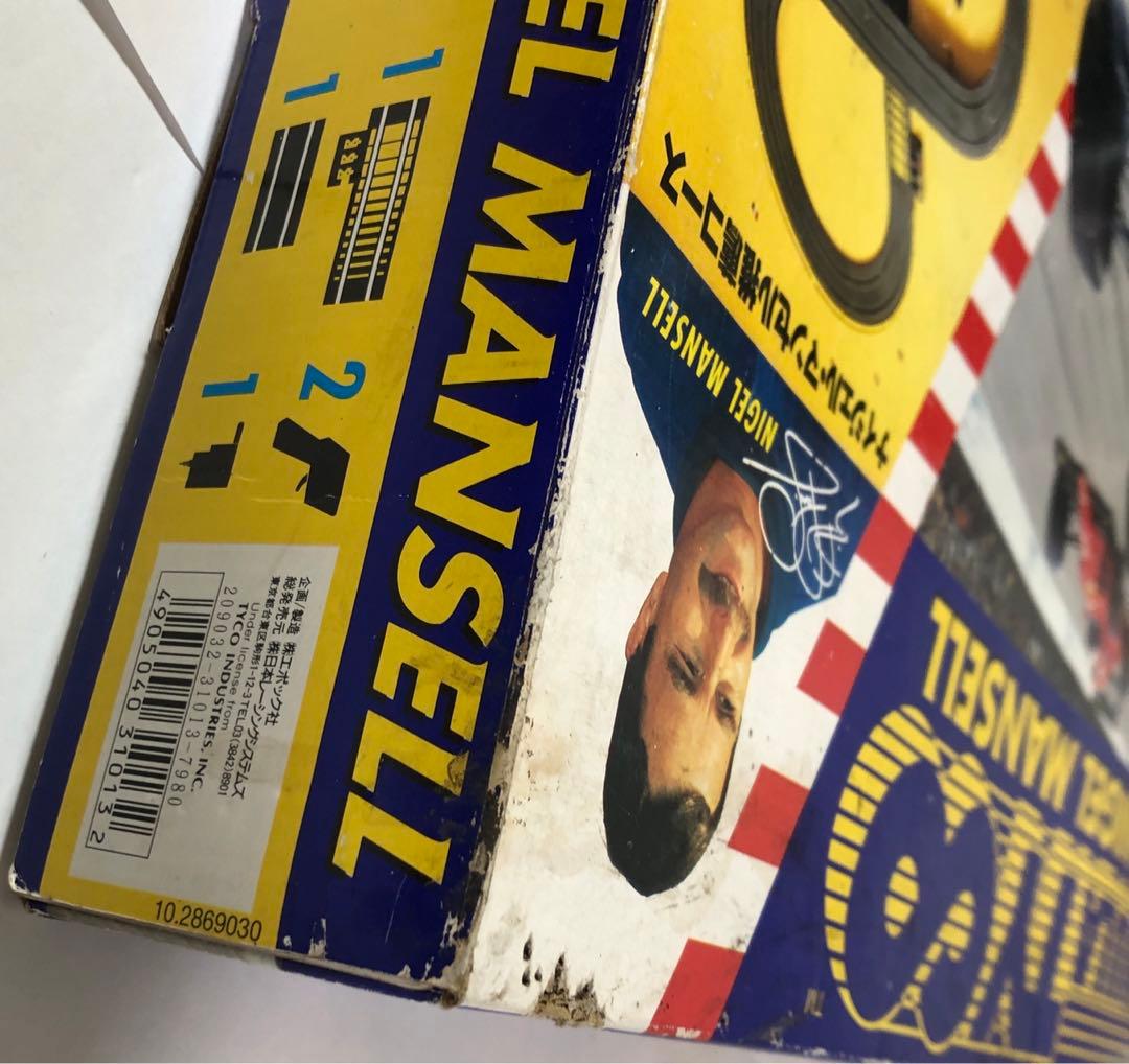 TYCO ナイジェルマンセル F1 スロットカー S-111 箱付き