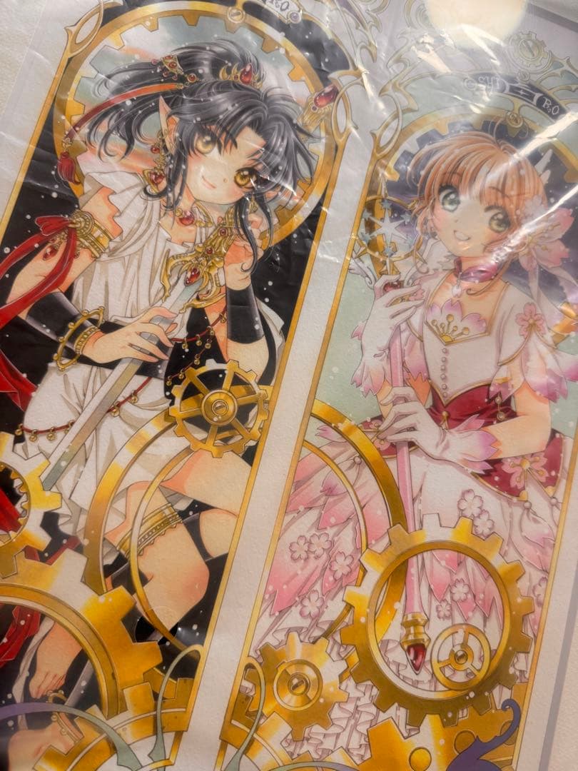 【新品】CLAMP展 描き下ろし アートパネル 阿修羅&さくら