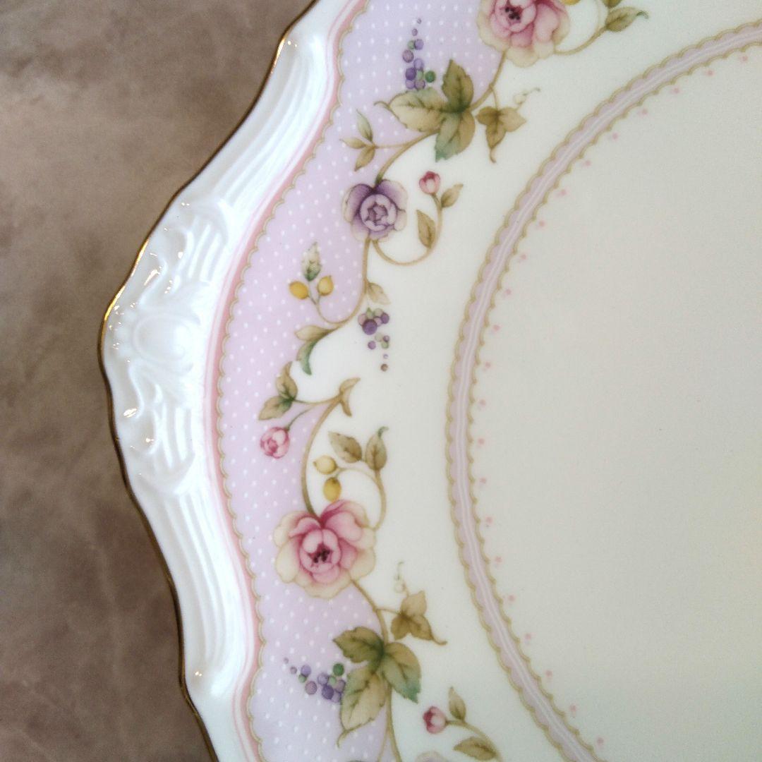 Noritake Bone China 耳付パ－ティ－プレ－ト 未使用品