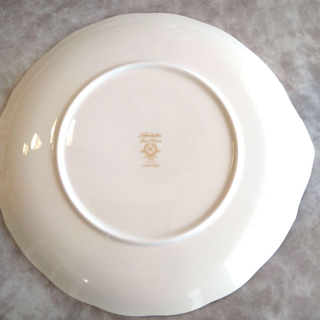 Noritake Bone China 耳付パ－ティ－プレ－ト 未使用品