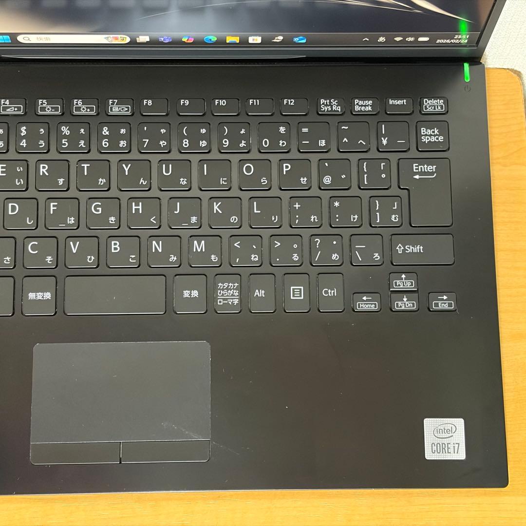 VAIO PRO PK i7第10世代 ／16／256GBオフィス2024